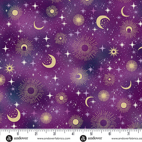 Makower UK - Luna - Constellation - MU-073-L (1/2 Yard)