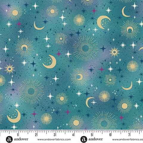 Makower UK - Luna - Constellation - MU-073-T (1/2 Yard)