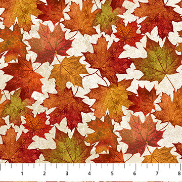 Northcott - Stonehenge - Oh Canada 13 - Large Leaves - DP28083-12  (1/2 Yard)