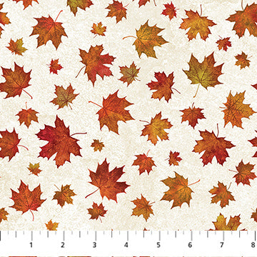 Northcott - Stonehenge - Oh Canada 13 - Medium Leaves - DP28084-12 (1/2 Yard)