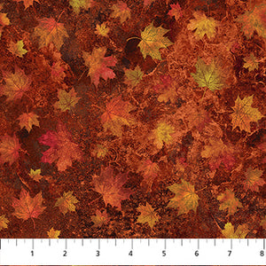 Northcott - Stonehenge - Oh Canada 13 - Medium Leaves - DP28084-38 (1/2 Yard)