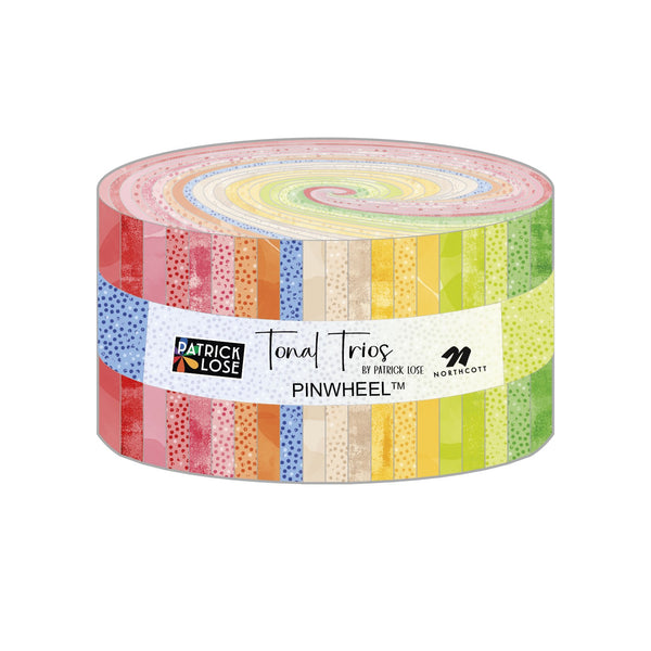 Jelly Roll - Patrick Lose - Tonal Trios (Strip Roll - 40 pc)